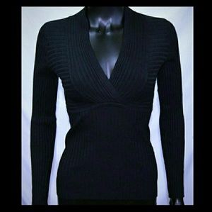 I.N.C Black ribbed Sweater